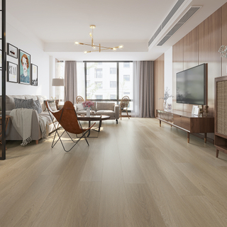 Factory Top Sale Fast Delivery Non Slip Pvc Click Spc Floor Vinyl (Wellington Oak)