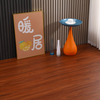 Cheap Waterproof Rigid Vinyl Planks Click Floating Floor SPC Flooring (6011)