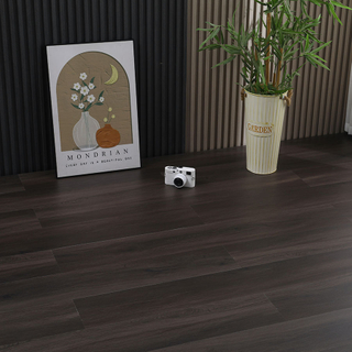 SPC Vinyl Flooring Tiles100% Waterproof Wood Grain Rigid Core Indoor Plastic Click For Floor (6018)