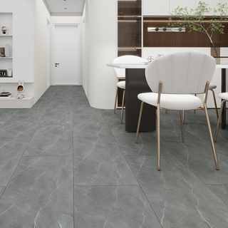 OEM ODM 4mm-6mm Marble Stone Look 100% Waterproof Spc Vinyl Flooring Price (Kickan Oak)