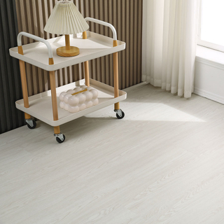 Oak Solid Hardwood Flooring White Modern Indoor Timber Floor (6010)