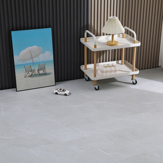 Low Price Waterproof Luxury Lvt Vinyl Click Plank Stone Spc Flooring (9018)