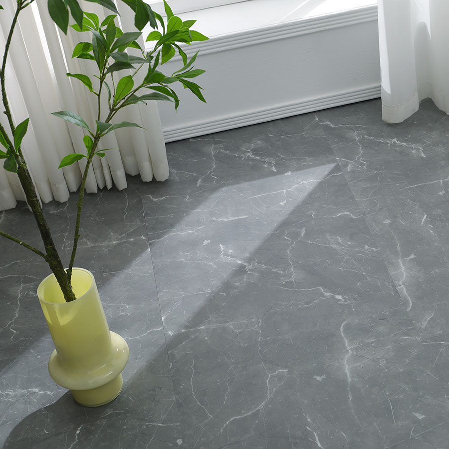 Hot Sale Vinyl Flooring Plank Waterproof Stone SPC Floor Indoor Home Office Kitchen (9611)