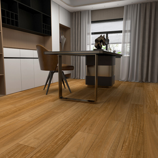 SPC Click Vinyl Flooring with Eva Ixpe Backing (Newark Oak)