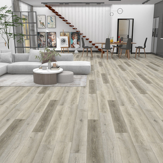 Luxury Engineered Vinyl Waterproof WPC SPC ABA Plastic Flooring Planks Board Supplier (Inklin Oak)