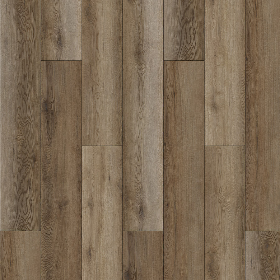 Spc Rigid Core Waterproof Flooring Waterproof Plastic Flooring Cheap Price Vinilico Spc (Clinton Oak)