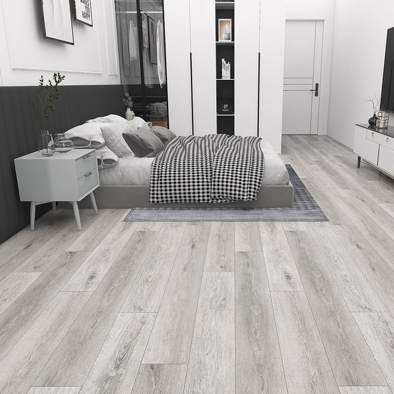 New Innovations Regular Waterproof Click Spc Vinyl Plank Spc Flooring (Canadian Grey)