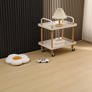 OEM ODM 100% Waterproof Wood Grain 4mm/5mm/6mm Interlock Luxury Vinyl Plank Spc Plastic Products Flooring (6016)
